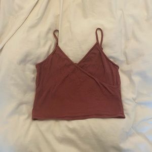 3 for $30 GARAGE Pink Wrap Tank